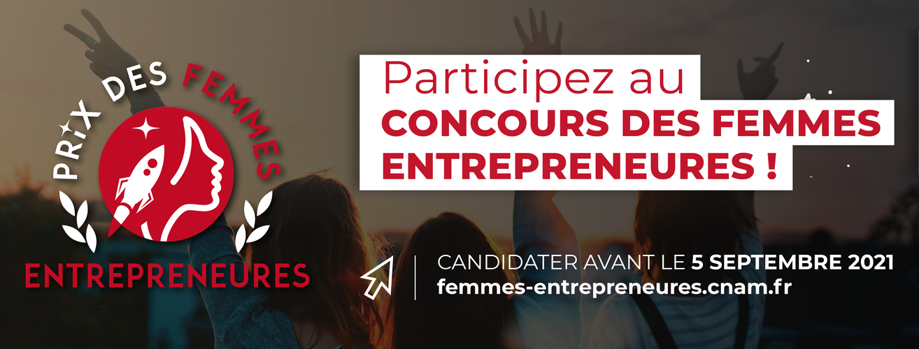 Bannière Concours Femmes Entrepreneures