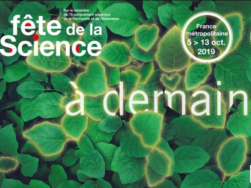 Affiche Fête de la Science en France métropolitaine